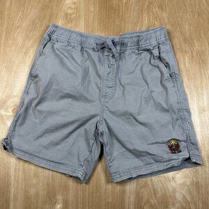 KATIN Boys Casual Shorts Drawstring Grey Size Large (14-16) EUC